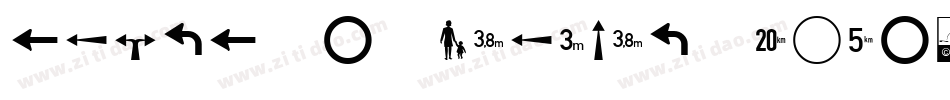 signs - zeichen 2.0字体转换